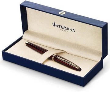 WATERMAN Carène Marine Amber Pióro wieczne Gloss Brown & Black 23k GT