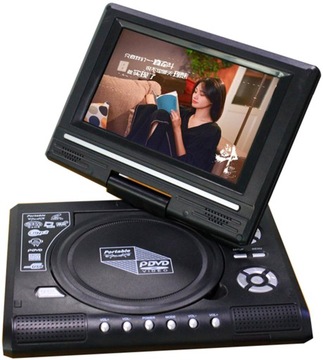ПОРТАТИВНЫЙ АВТОМОБИЛЬНЫЙ DVD-ПЛЕЕР USB ИГРОВАЯ КОНСОЛЬ