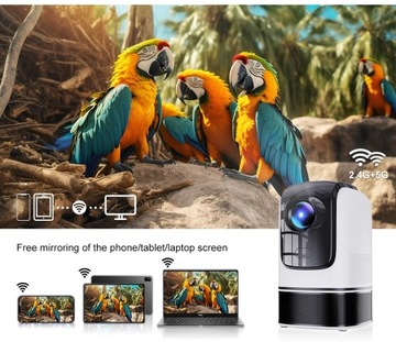 4K ПРОЕКТОР ANDROID LED WIFI ПОРТАТИВНЫЙ FULL HD HY360 H713 НОВЫЙ