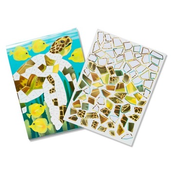 Naklejki kreatywne Mozaiki do wyklejenia Ocean Zwierzątka MelissaandDoug