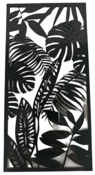 DEKORACJA NA ŚCIANĘ PALMY PLEXI 100X50 cm