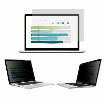 ПРИВАТИЗИРУЮЩИЙ ФИЛЬТР для монитора – защита данных GDPR – 24 дюйма 531x298 мм