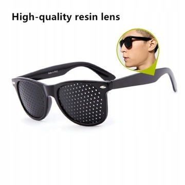 Cycling Eyewear Pin Hole Sunglass Eye Training