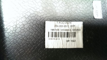 Заглушка решетки VW T-ROC+RADAR 2GA853651E 2Q0907561B