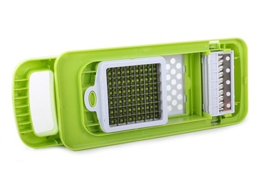 ТЕРКА-РЕЗКА ДЛЯ ОВОЩЕЙ И ФРУКТОВ МНОГОФУНКЦИОНАЛЬНЫЙ НАБОР 8в1