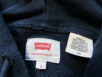 Levi's LEVIS ORYGINALNA BLUZA Z KAPTUREM/ M