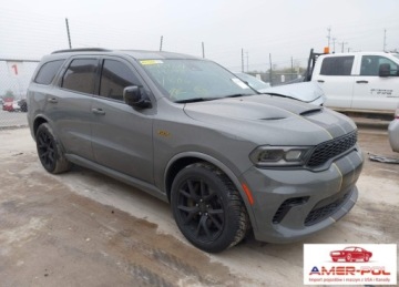 Dodge Durango III 2024 Dodge Durango 2024r., SRT 392 AlcHEMI AWD, 6.4L, od ubezpieczalni 6.4 482KM