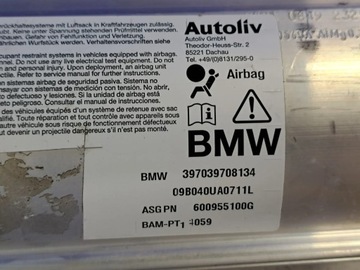 BMW 5 E60 E61 2009 ULOŽENÍ VZDUCHOVÉ