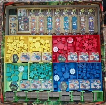 Nucleum - Вставка, органайзер Colorful - зеленый