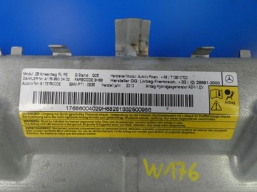 MERCEDES A TŘÍDA W176 W246 CLA W117 AIR NÁDRŽ ULOŽENÍ KOLENO