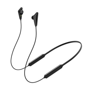 Running Bluetooth Earbuds V5.0 Słuchawki z pałąkiem na szyję i mikrofonem stereo w kolorze czarnym