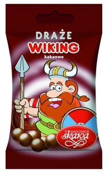 SKAWA DRAŻE WIKING KAKAOWE 70G