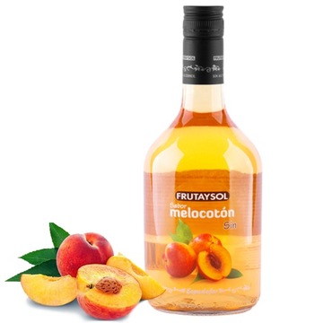 FRUTAYSOL MELOCOTON (likier brzoskwiniowy) - OUTLET uszkodzona etykieta