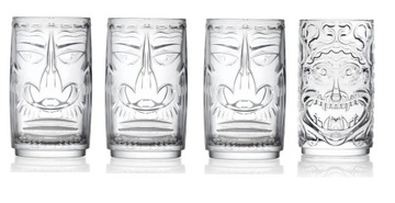 Szklanki do napojów RCR 450 ml 4 sztuki MIX SARDINIA ETRURIA
