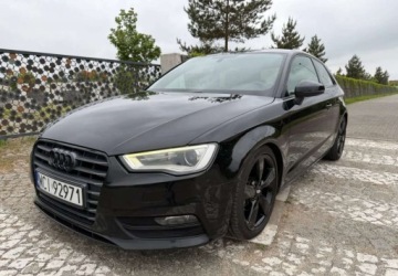 Audi A3 8V Hatchback 3d 2.0 TDI 150KM 2013 Audi A3 3-drzwiowe Audi A3 3-drzwiowe 2.0 TDI S tronic S line Sportpaket