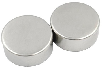 MOCNY MAGNES NEODYMOWY WALCOWY 10x5 - ZESTAW 4 SZTUK / MAGNESY NEODYMOWE /