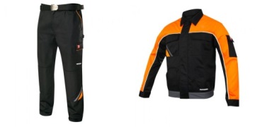 UBRANIE ROBOCZE SPODNIE PAS + BLUZA UBRANIA PRO 54