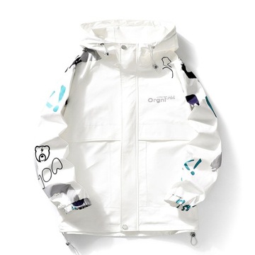 Hot Sale 2022 Men's Patchwork Hooded Jacket Oversi