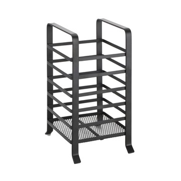 POJEMNIK NA SZTUĆCE CZARNY METALOWY RETRO LOFT