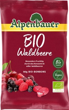 CUKIERKI Z NADZIENIEM O OWOCE LEŚNE BIO ALPENBAUER