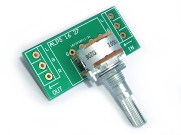 ПОТЕНЦИОМЕТР НА ПЕЧАТИ ALPS ПОЗОЛОЧЕННЫЙ RK163 RK271 + 2XARK