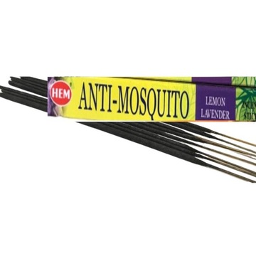 Kadzidełko HEM Anti mosquito lemon lavender