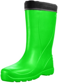 Женские резиновые сапоги Стильная польская модная ТЕПЛАЯ обувь