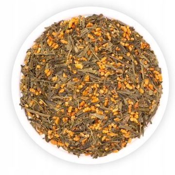 HERBATA ZIELONA LIŚCIASTA GENMAICHA Z PRAŻONYM RYŻEM TEAVERSO 1000G