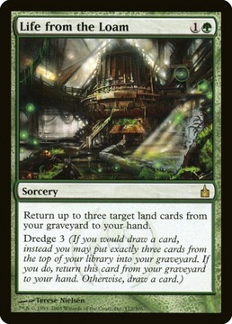 Magic: The Gathering karta Life from the Loam