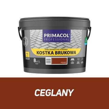 Primacol FARBA KOSTKA BRUKOWA 2,2 l Ceglany