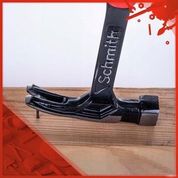 МОЛОТОК ПЛОТНИКА МОНОБЛОК 450г ШМИТ