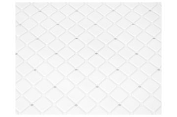 ANTYPOŚLIZGOWA MATA ŁAZIENKOWA 55x55 CM BIAŁA