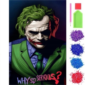 HAFT DIAMENTOWY MOZAIKA DIAMENTOWA 5D JOKER