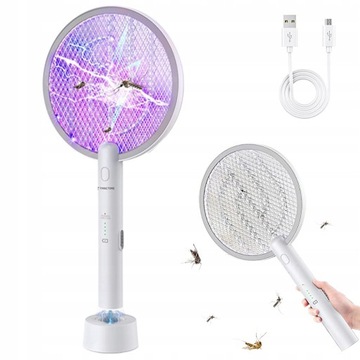 ŁAPKA OWADOBÓJCZA PUŁAPKA NA KOMARY LAMPA UV 2500V