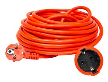 BUDOWALNY 20M 250V 16A FV PRZEDŁUŻACZ OGRODOWY X6N