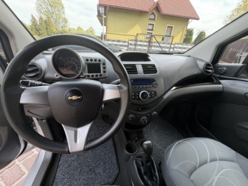 Chevrolet Spark II Hatchback facelifting 1.0L DOHC 68KM 2013 Chevrolet Spark TYLKO 76tyśkm 1WŁ 1.0b ORYGINAŁ LAKIER 2013r Opcja LT KLIMA, zdjęcie 17