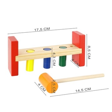 Drewniany Wybijak Ławka Do Uderzania Młotkiem