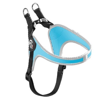 SZELKI dla psa Jack Russell Jamnik 43-58cm TRE PONTI niebieskie rozm. 2,5