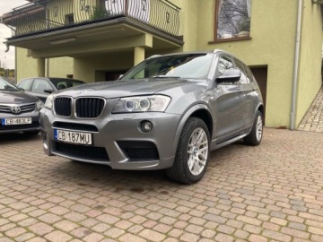 BMW X3 F25 SUV 2.0 20d 184KM 2011 BMW X3 20d Xdrive M Pakiet 184KM 2011r, zdjęcie 1