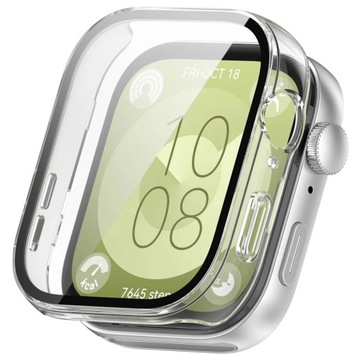 Etui Tech-Protect Defense360 na Huawei Watch Fit 3 - przezroczyste