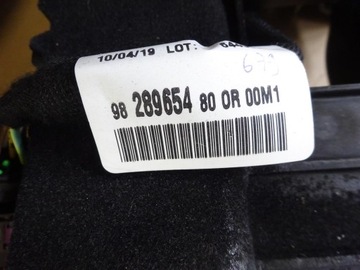 LOKETNÍ OPĚRKA PEUGEOT 508 II R8 19-