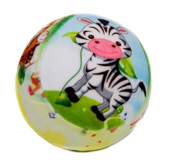 РАЗНОЦВЕТНЫЙ ПЛЮШЕВЫЙ МЯЧ ДЛЯ ДЕТЕЙ