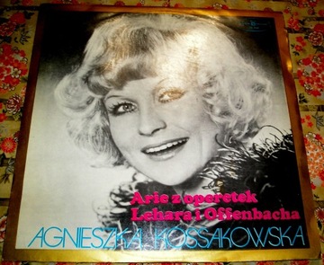 AGNIESZKA KOSSAKOWSKA - Arie operowe - LP