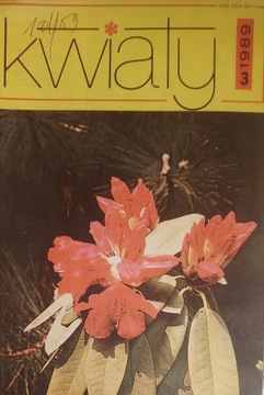 Kwiaty Ilustrowany magazyn dla miłośników kwiatów Nr.3/1989 SPK