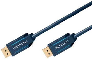 CLICKTRONIC DisplayPort DP — кабель DP 1.2 4K, 10 м