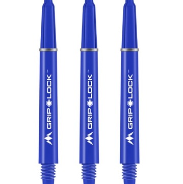 Shafty Mission Darts GripLock Medium Niebieskie