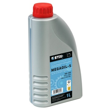 MEGAOIL-S OLEJ DO SPRĘŻAREK TŁOKOWYCH KOMPRESORA VG-100, L-DAA, VBL - 1L