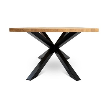 Стол журнальный, ДУБ TABLE 240x100, Индустриальный для офиса