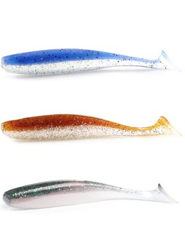 Gumy EASY SHINER 5cm/1g zestaw 3 sztuki na okonia