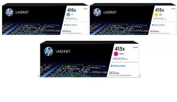 Tonery oryginalne HP 415X W203xX CMY M454 M479